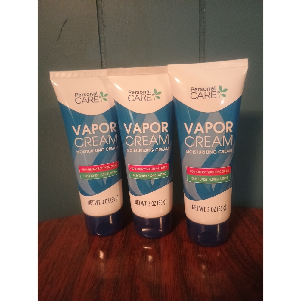5 Pack Vapor Cream, Soothing & Moisturizing Non-Medicated Vapor Cream, 3oz Each